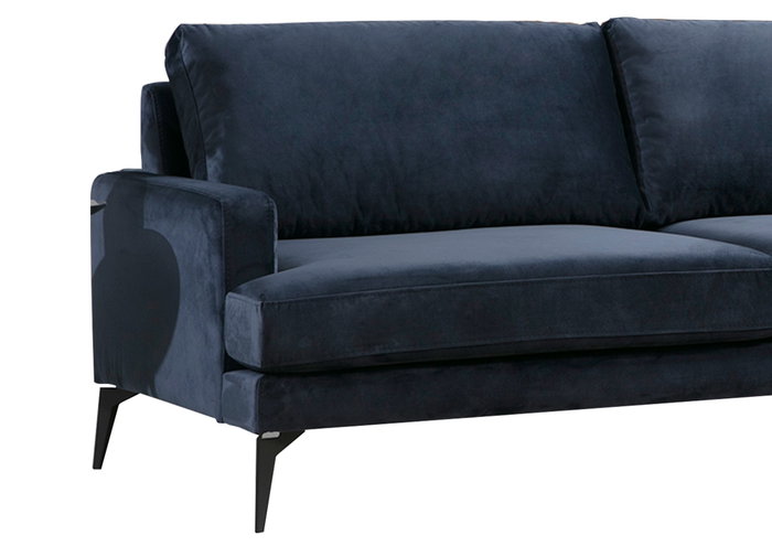Atelier Del Sofa Papira Corner Right (L3+Chl) Azul marino Atelier Del Sofa Papira Corner Right (L3+Chl) Azul marino